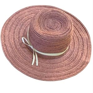 Lauren Conrad, Mauve/Rose Color Floppy Hat.